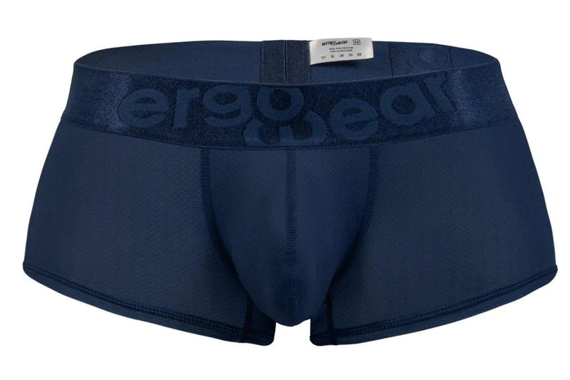 ErgoWear Boxer Trunks MAX Bold SE Satin-Finish WaistBand in Dark Blue 1814 19