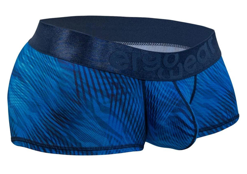 ErgoWear Boxer Trunks MAX Bold SE Satin Finish Waistband in Mild Blue 1818 19