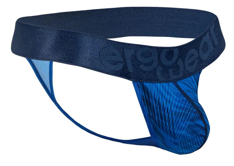 ErgoWear Thongs MAX Bold SE Satin Finish Micro-Mesh Thong in Mild Blue 1816 7