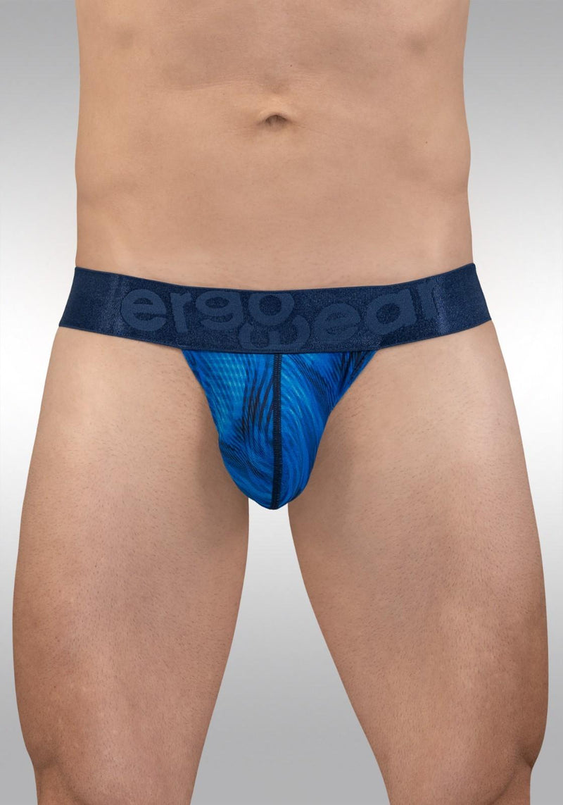 ErgoWear Thongs MAX Bold SE Satin Finish Micro-Mesh Thong in Mild Blue 1816 7