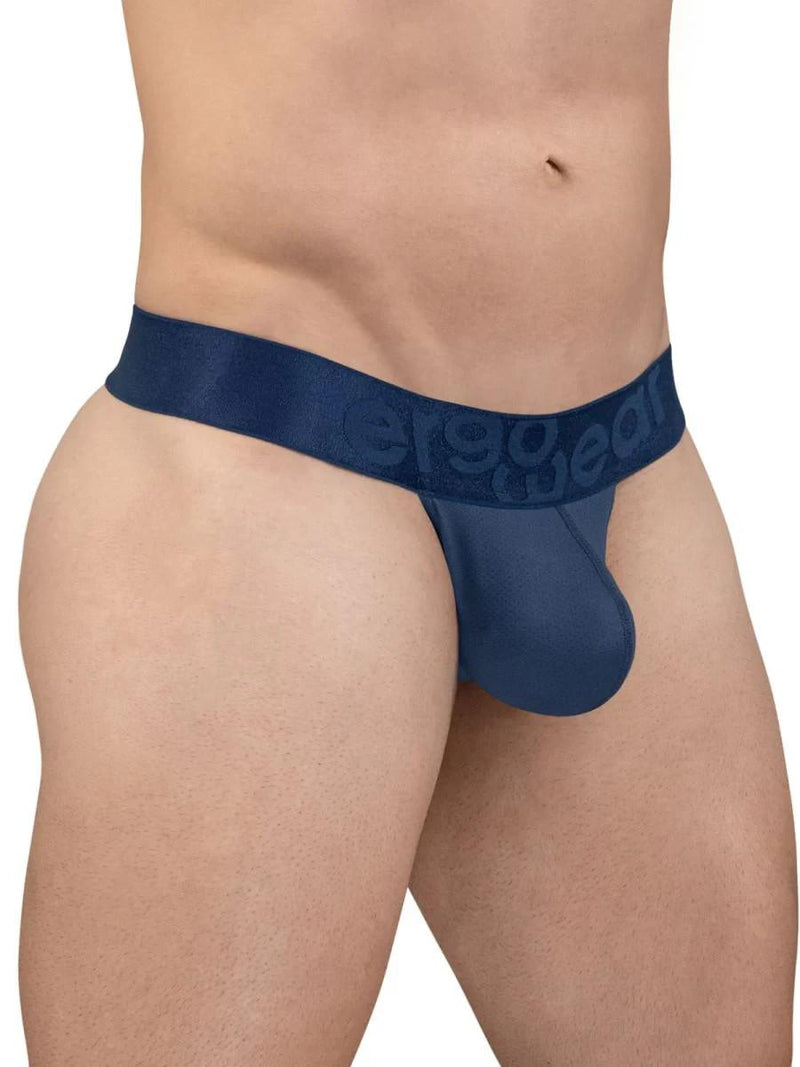 ErgoWear Thong MAX Bold SE Satin Finish Micro-Mesh Thongs in Dark Blue 1812 7