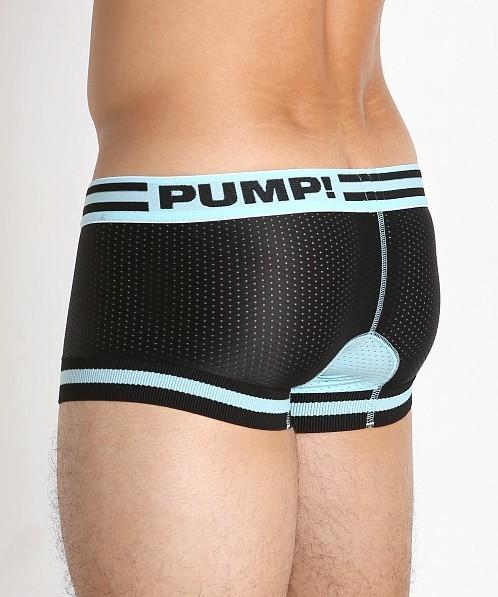 Pump! Touchdown Hypotherme Mesh Boxer Trunk Black/Aqua 11060 8