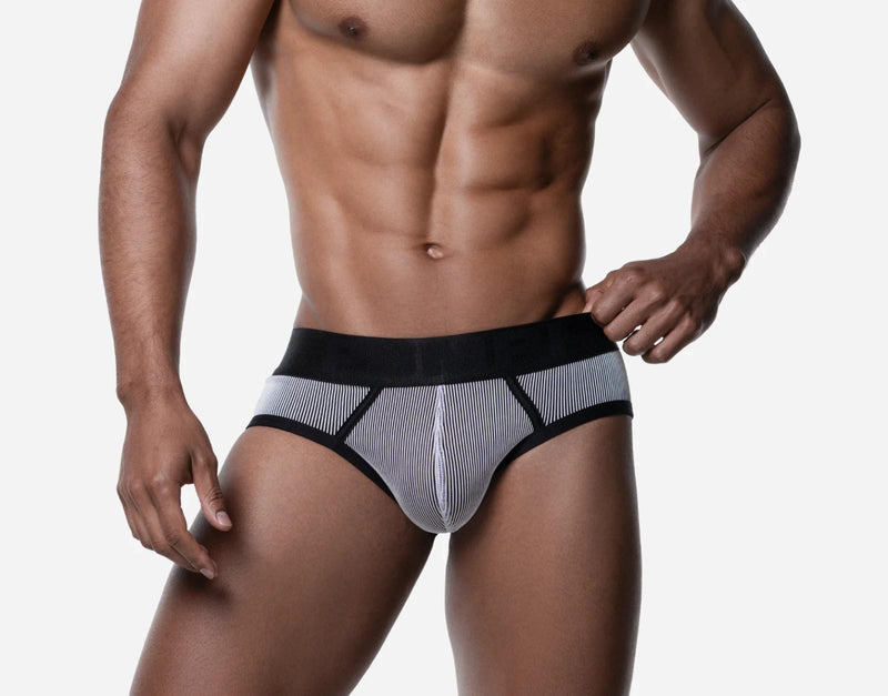 PUMP! Bleach Brief With Woven Back Jacron Ribbed Nylon Cup 12088 16