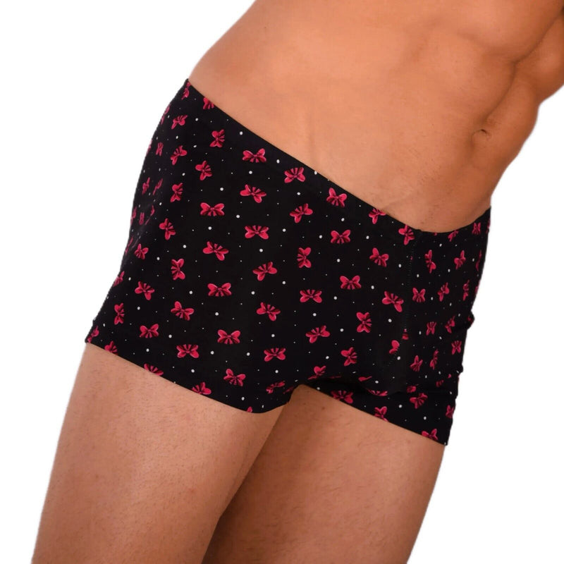 2XS XS Smu Tanning Walking around sheer Black Mini Boxer MX19 340296