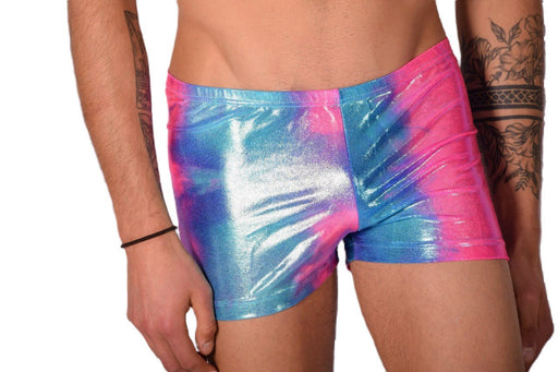 2XS/S SMU Mens Swim Hipster Underwear Rainbow 43136 MX122