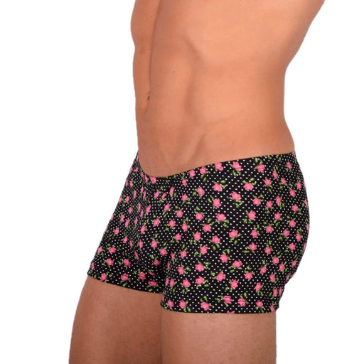 2XS/XS Smu Tanning Walking around sheer Floral Mini Boxer MX19 340262