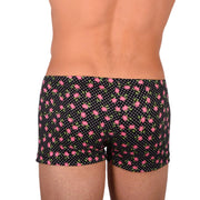 2XS/XS Smu Tanning Walking around sheer Floral Mini Boxer MX19 340265