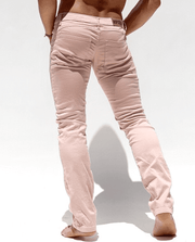 36'' RUFSKIN Ray Stretch Cotton Pants Twill Jeans in Light Rose TN22