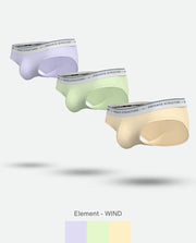 3pcs PRIVATE STRUCTURE Elements Wind Mini Briefs Trio Lavender Mint Jasmine 43952