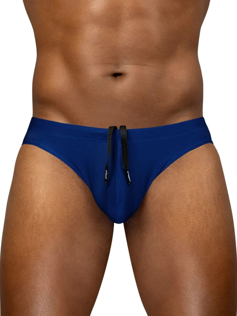 ErgoWear Swimwear X4D SW Bikini Swim Briefs in Blue Indigo 1833 78