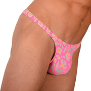 S SMU Sensual Grey Pink Thong Super Soft 33824 MX17