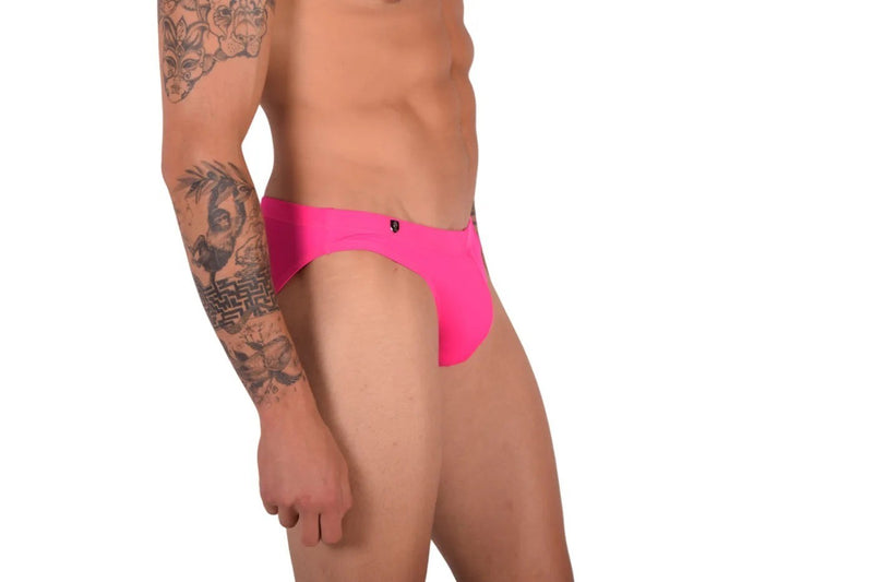 Swimwear SMU Detachable Shape Retention Swim Briefs Pink 33801 MX22