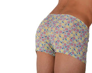 XS SMU Mens  Hipster Underwear Mint Print 43114 MX12