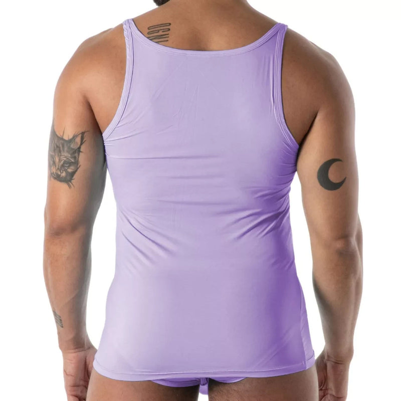 TOF PARIS Tank Top Mon Amour Microfiber Ultra-Soft in Purple 55