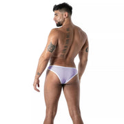 TOF PARIS Mini Briefs Mon Amour Low-Rise Microfiber Brief in Purple 57
