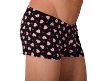 XS Mini Boxer SMU Hipster Flower Hearts 43120 MX12