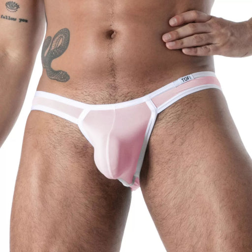 TOF PARIS Mini Briefs Mon Amour Low-Rise Microfiber Brief in Pink 57