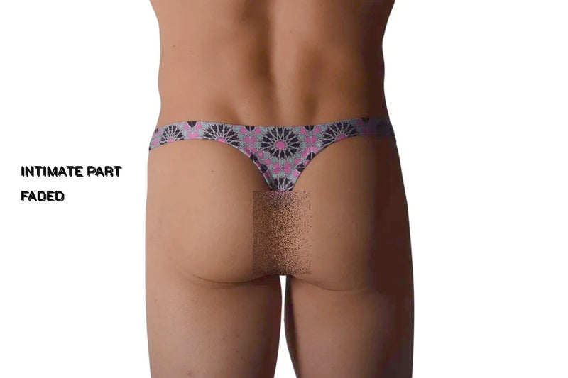 Large Vuthy Design Swim Thongs Swimsuit 273