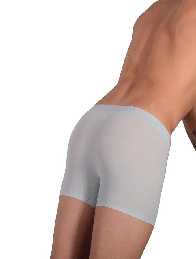 SMU ICY Boxer Briefs Paneled Liquid Boxer in Sky Mint 105605 21