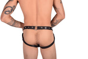 SMU Magnus Unsnap Front Pouch Black Jock Fits 30'' 34'' Waist 19736 CH4