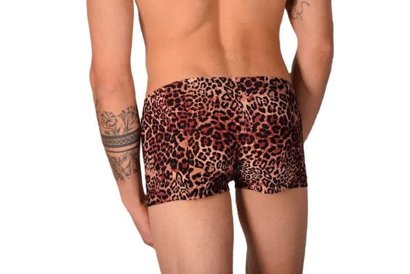 XS SMU Mens  Hipster Underwear Leopard 43124 MX12