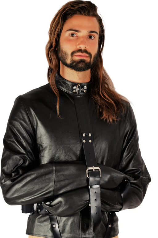 SMU Straight jacket High Quality Geniune Leather 200 16-1