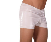 XS SMU Mens Faux Leather Look Hipster Snow White 43154 MX12