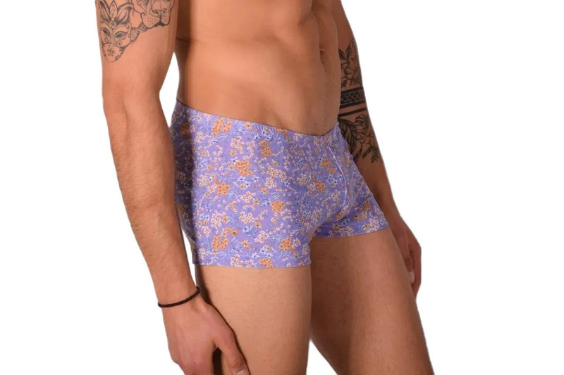XS Mini-Boxer SMU Hipster Underwear Flowers 43138 MX12