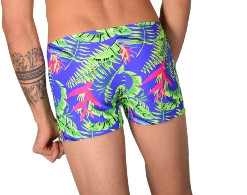 XS SMU Swim Hipster Underwear Wild Plants 43149 MX12