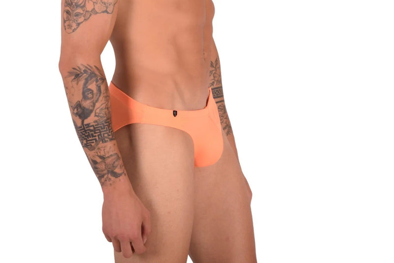 Swimwear SMU Detachable Shape Retention Swim Briefs Orange 33801 MX22