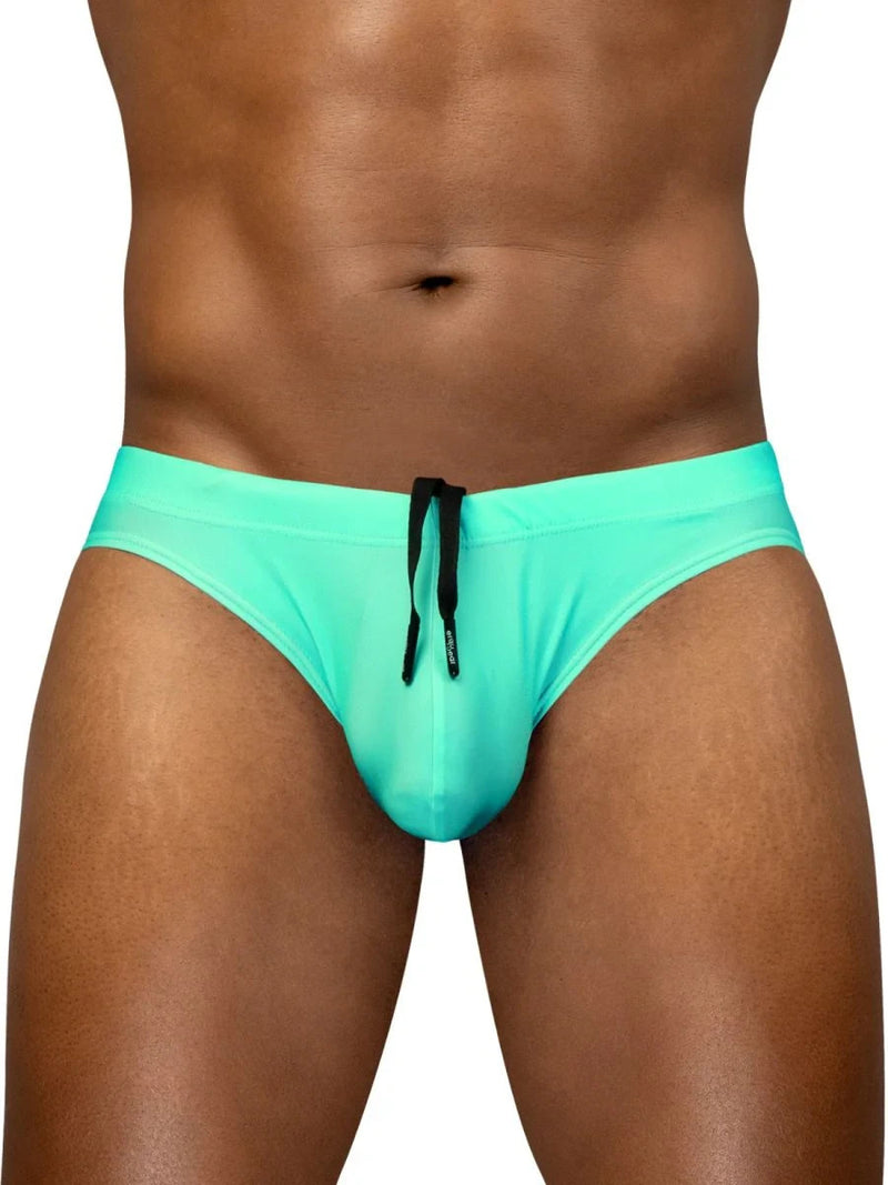 ErgoWear Swimwear X4D SW Bikini Swim Briefs in Aqua 1837 68