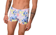 XS SMU Mens Swim Hipster Underwear Flowers 43139 MX12