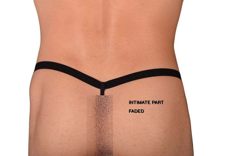 Medium Gregg Homme Thong Teaser Black 3054 C22