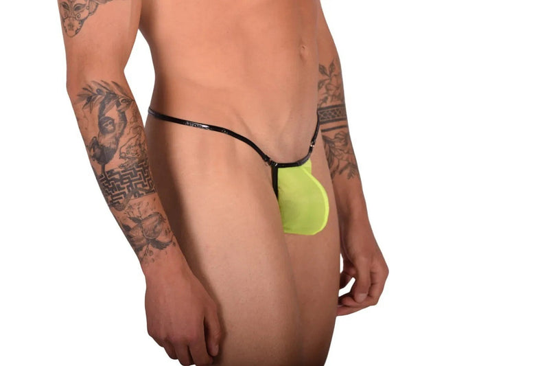 SMU G-String See-trough Hot and Fun to Wear Lime 9927 LT2