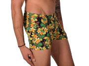 XS SMU Mens Swim Hipster Underwear FLOWERS 43130 MX12
