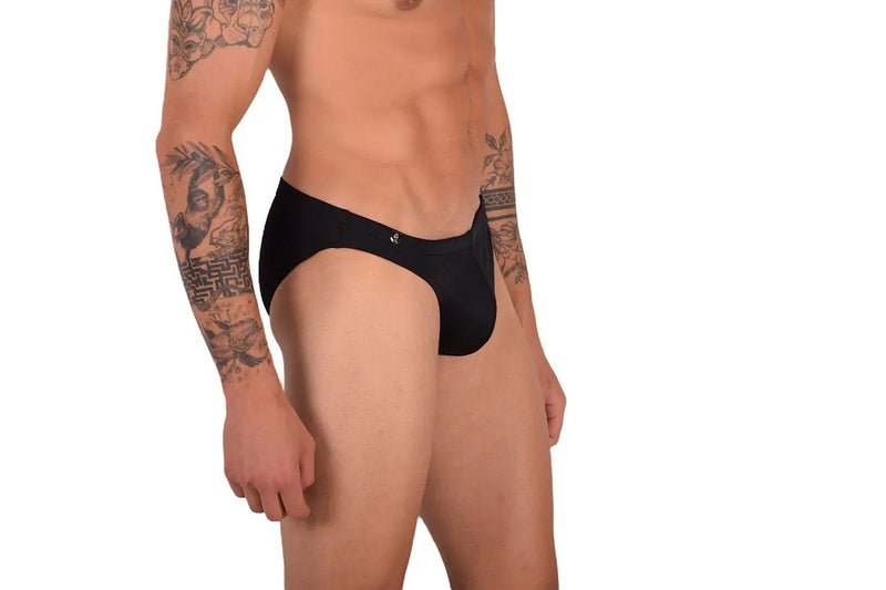 Swimwear SMU Detachable Shape Retention Swim-Briefs Black 33801 MX22