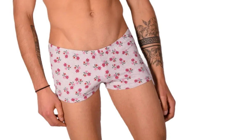 XS SMU Mens Hipster Soft Fabric Flowers 43134 MX12