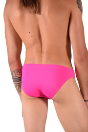 Swimwear SMU Detachable Shape Retention Swim Briefs Pink 33801 MX22