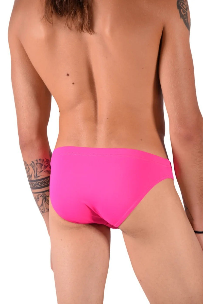 Swimwear SMU Detachable Shape Retention Swim Briefs Pink 33801 MX22