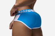PUMP! Match Point Brief Micromesh Piping Cotton Cup Briefs 12092 34