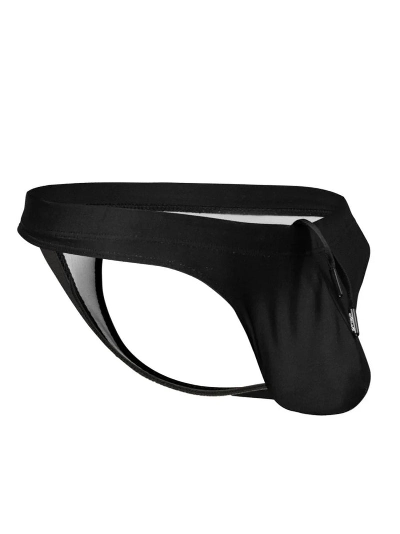 ErgoWear SW Swim Thong X4D Swimwear in Nero Black 1830 75