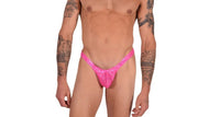 XL SMU Thong Pink Flash Design 9932 LT2