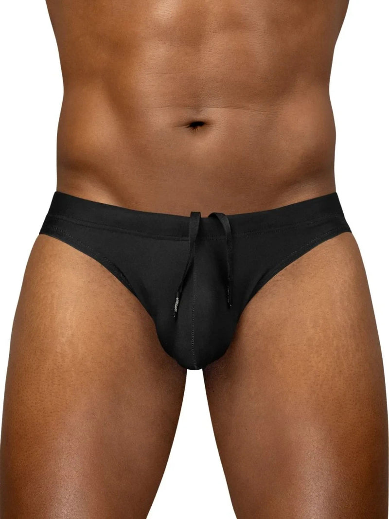 ErgoWear SW Swim Thong X4D Swimwear in Nero Black 1830 75