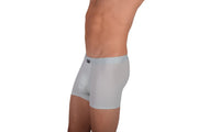 SMU ICY Boxer Briefs Paneled Liquid Boxer in Sky Mint 105605 21