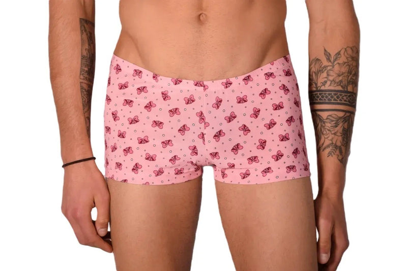 XS SMU Mens Hipster Underwear Pink Bows 43155 MX12