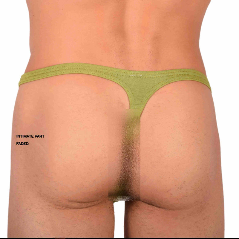 Small SMU Sensual Green Thong 33837 MX17