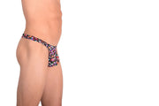Large WOJOER Bubbles Beachwear String Thong Multicolor BUB7 4