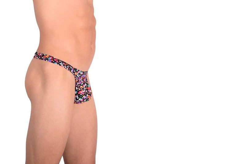 Large WOJOER Bubbles Beachwear String Thong Multicolor BUB7 4
