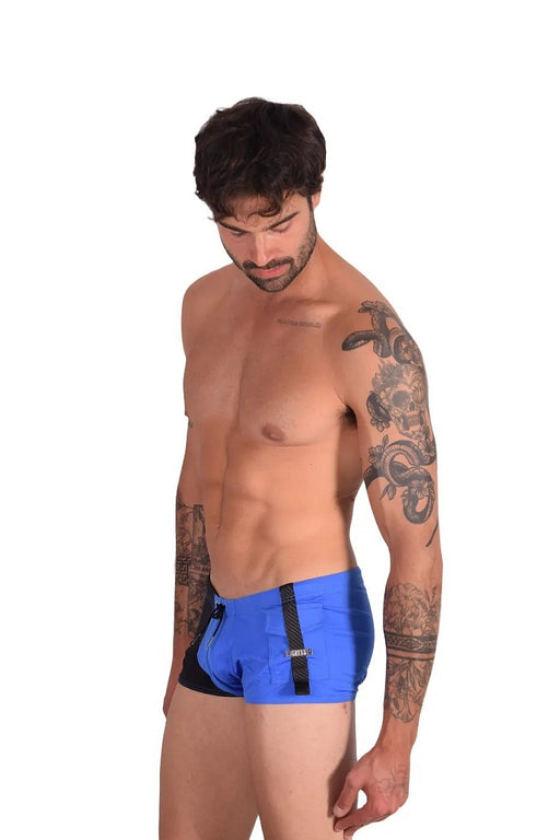 Medium Gregg homme Swimsuit Sport Swim Trunk Blue/Black 159109 MX24 9