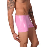 XS SMU Faux Leather Look Hipster Underwear Barbie Pink 43150 MX12